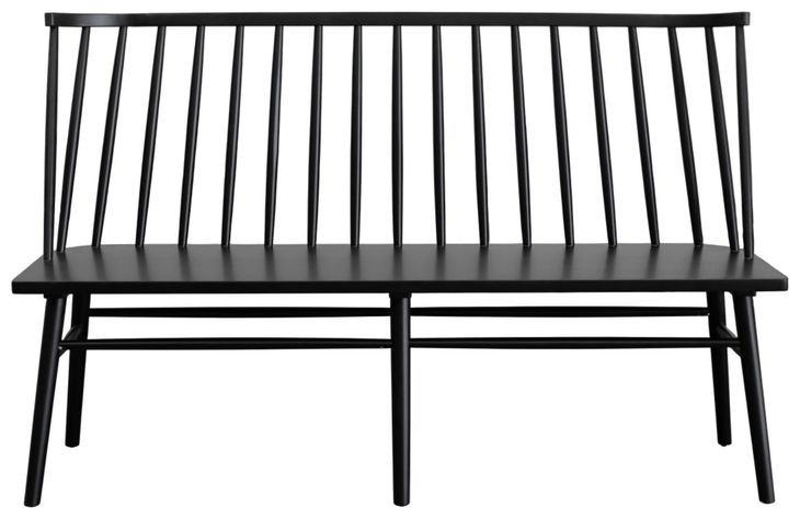 Felix Black Windsor Bench