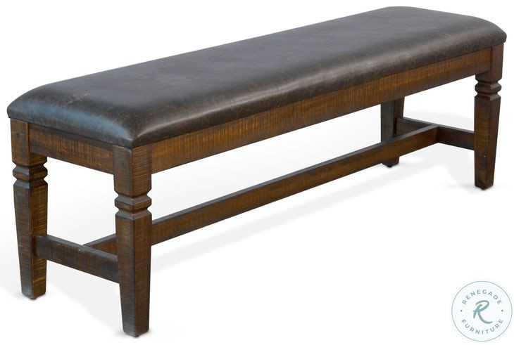 Havenstead Tobacco Leaf 56" Dining Bench
