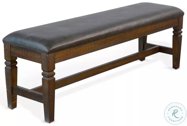 Havenstead Tobacco Leaf 56" Dining Bench