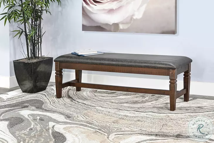 Havenstead Tobacco Leaf 56" Dining Bench