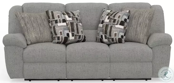Trifecta Nature Reclining 90" Sofa with Drop Down Table