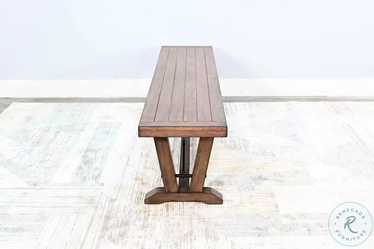 Velden Hollow Buckskin 70" Dining Bench