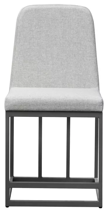Navarro Outdoor Dining Gray Upholstered Outdoor Bar Stool Set of 2