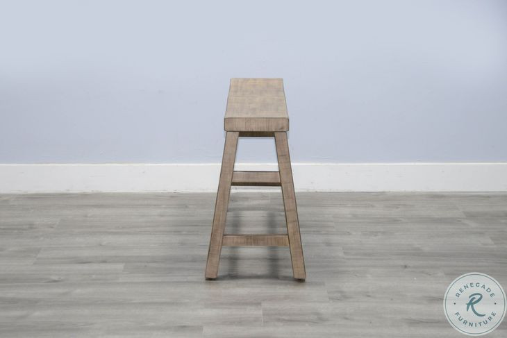 Ember Grace Beach Pebble 33" Counter Height Dining Bench