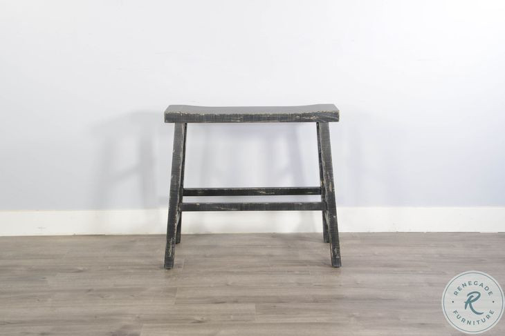 Hearthwood Haven Black Sand 33" Bar Bench