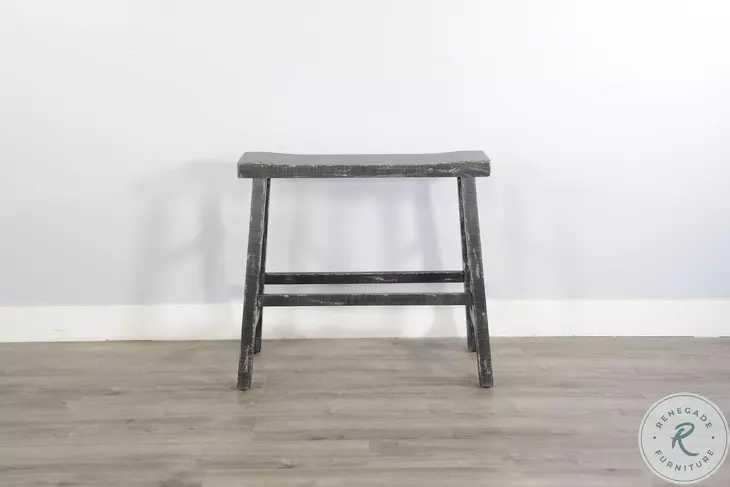 Hearthwood Haven Black Sand 33" Bar Bench