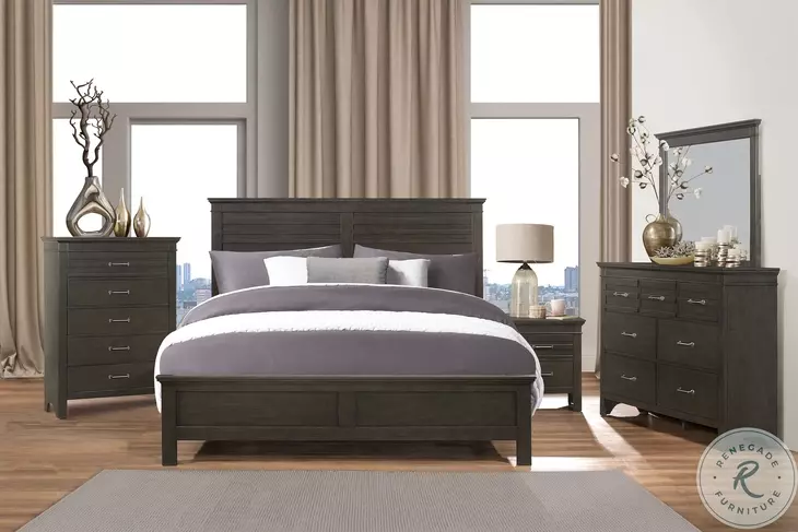 Blaire Farm Charcoal Gray Dresser