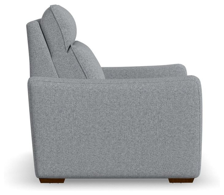 Ava Gray Performance Fabric Triple Power Reclining Living Room Set