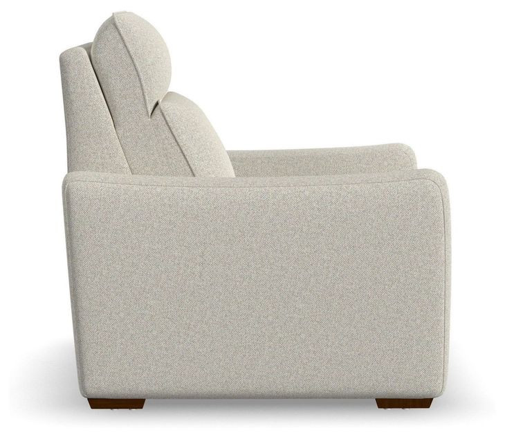 Ava Cream Performance Fabric Triple Power Reclining Living Room Set