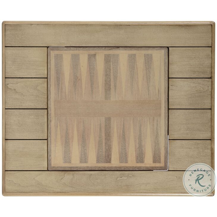 Bannockburn Tan And Beige Rectangular Game Table From Butler | Coleman ...