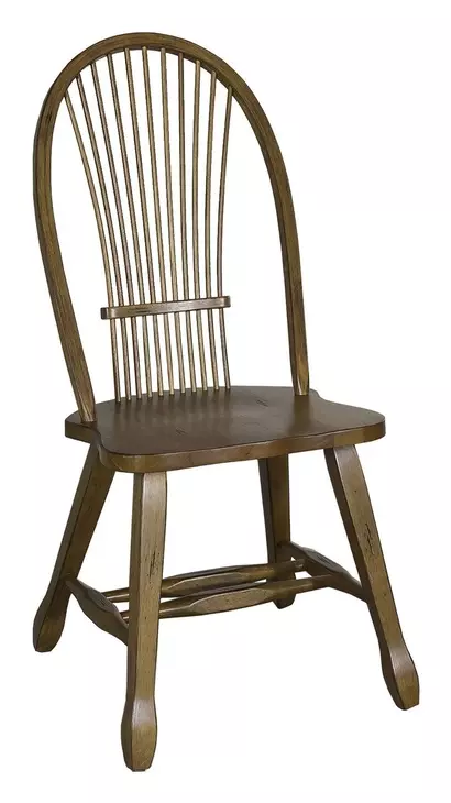 Legacy Manor Rustic Oak 5 Piece Dining Set