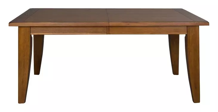 Legacy Manor Rustic Oak and Black 5 Piece Rectangular Dining Set