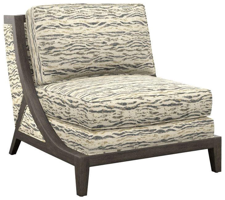 Tasman Beige Upholstered Accent Chair