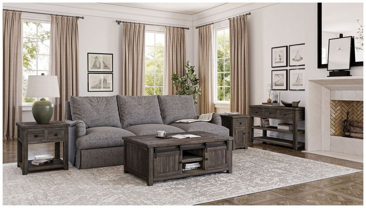 Madison County Barnwood Brown Harris End Table