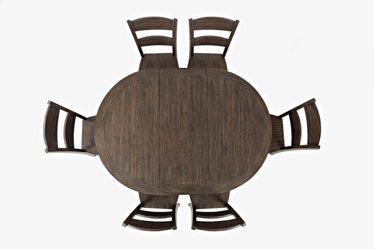 Madison County Barnwood Brown 7 Piece Dining Set