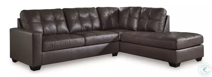 Barlin Mills Umber 2 Piece Sectional with RAF Chaise