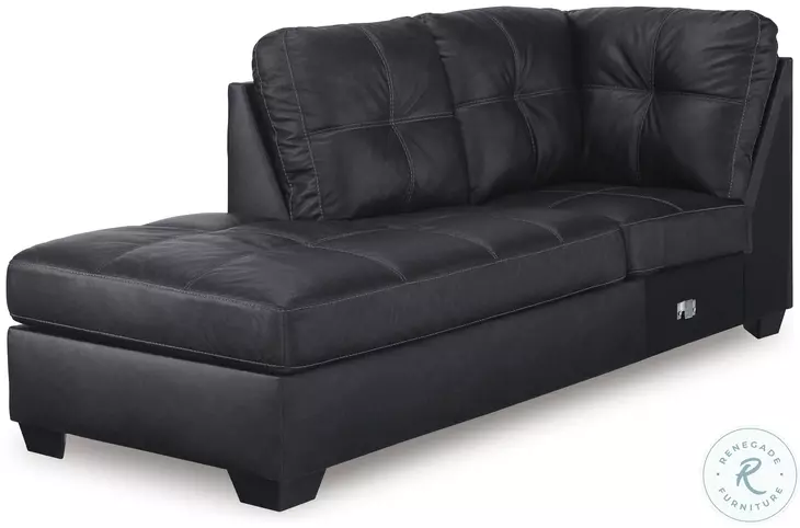 Barlin Mills Carbon 2 Piece Sectional with LAF Chaise