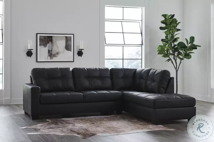 Barlin Mills Carbon 2 Piece Sectional with RAF Chaise