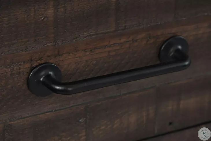 Madison County Barnwood Brown Platform Bedroom Set