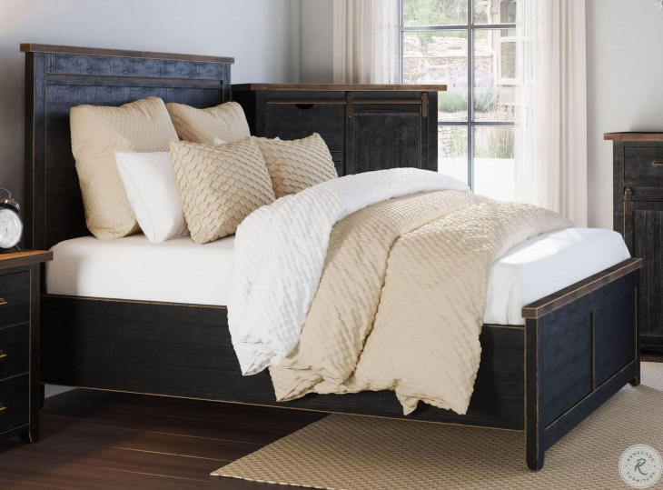 Madison County Vintage Black Panel Bedroom Set from Jofran | Coleman ...