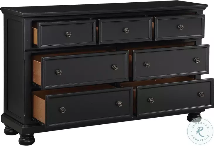 dresser black dresser Ashley Socalle Black Dresser