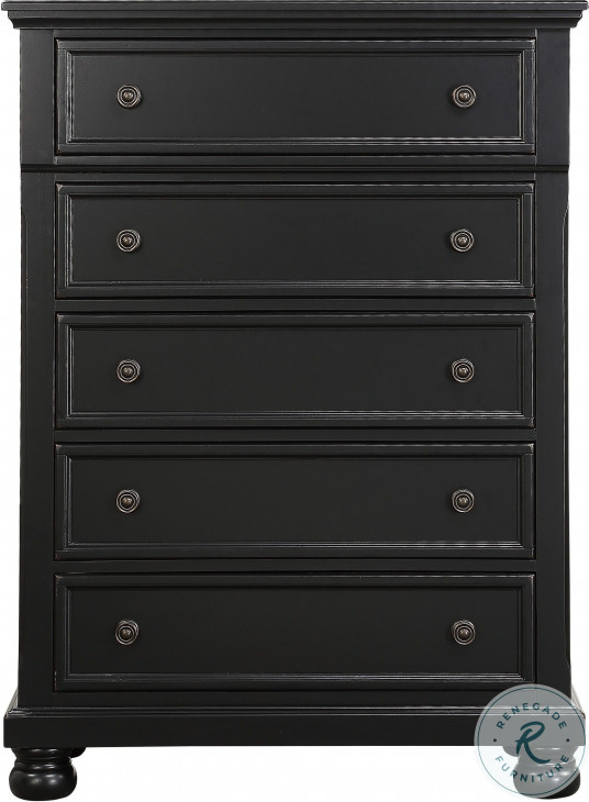 Laurelin Black Sleigh Storage Bedroom Set from Homelegance Coleman