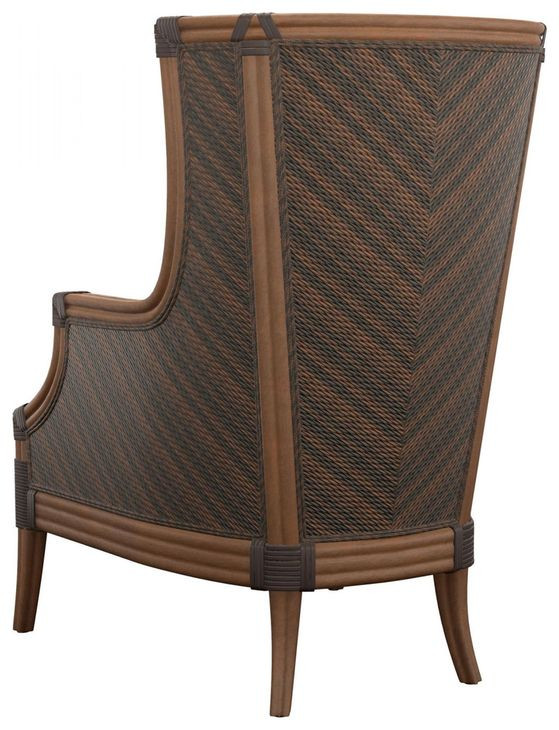 Island Estate Rum Beach White Upholstered Accent Chair