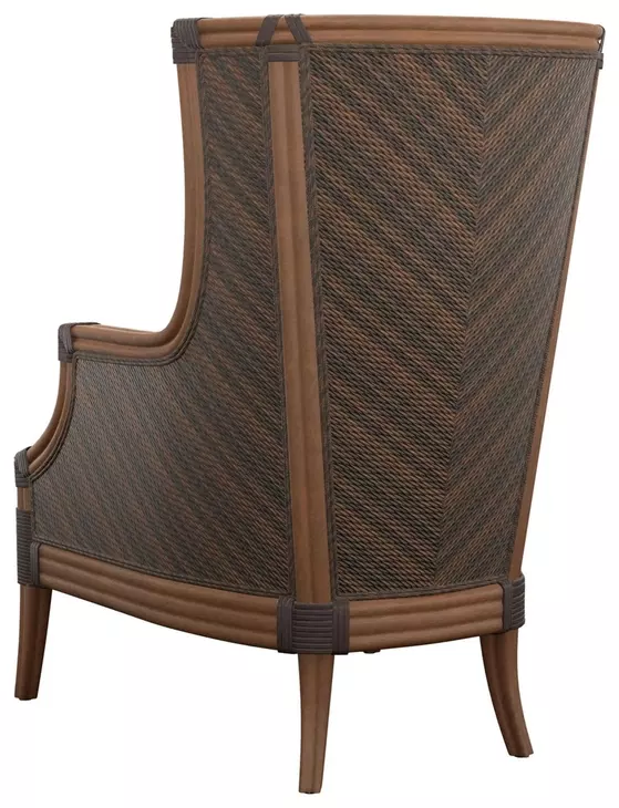 Island Estate Rum Beach Gray Upholstered Accent Chair