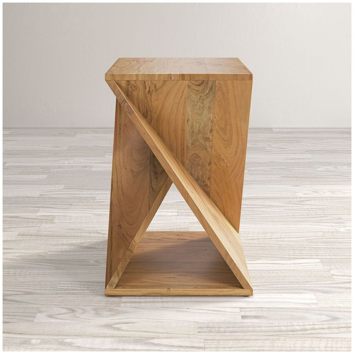 Global Archive Natural Jasper Accent Table