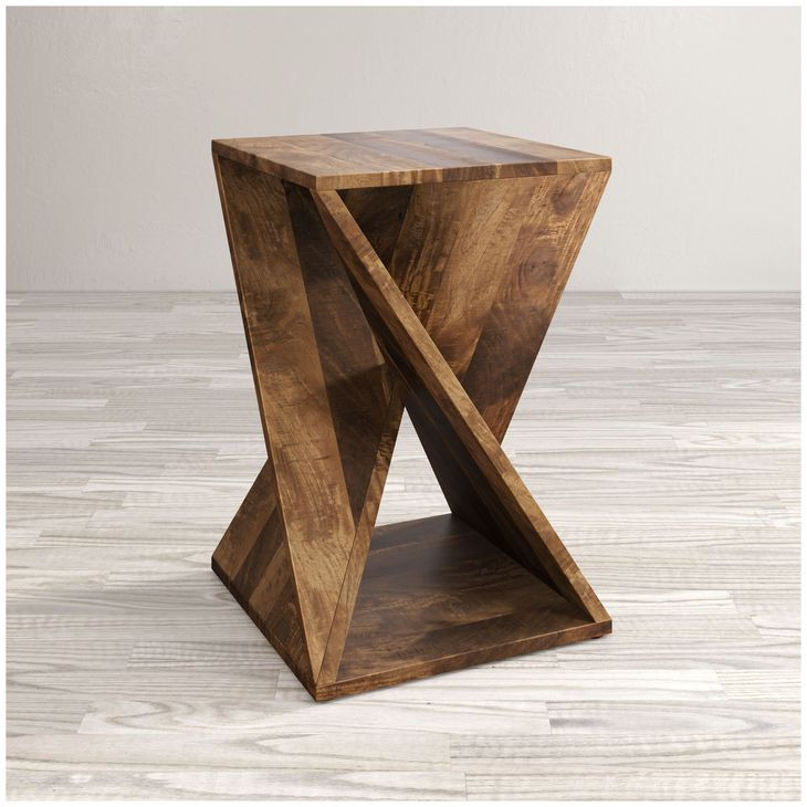 Global Archive Amber Jasper Accent Table