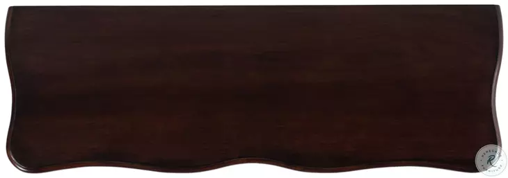 Leyden Dark Brown European Accent Cabinet