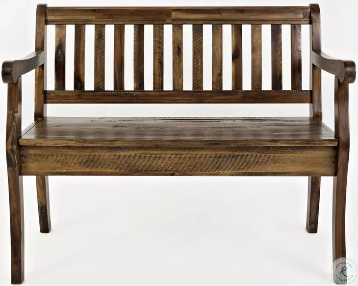 Artisans Craft Dakota Oak Storage Bench
