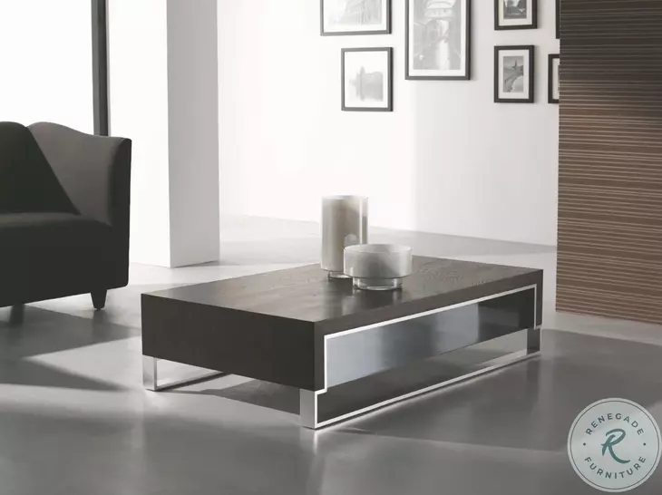 888 Modern Wenge Wood Coffee Table