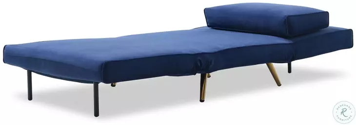 Julius Blue Single Twin Sofa Bed