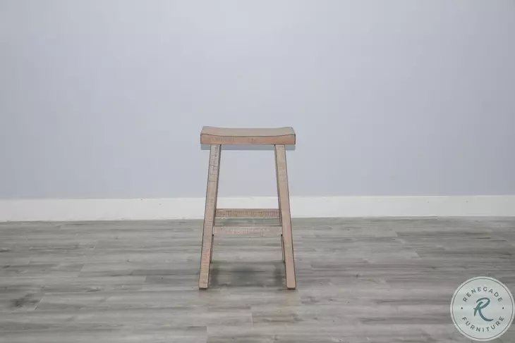 Maple Haze Beach Pebble Bar Stool Set of 2