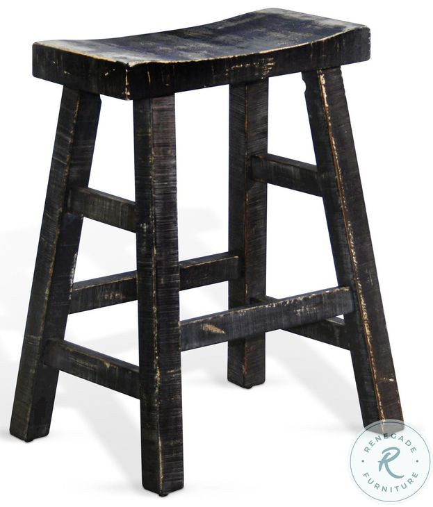 Seabright Black Sand Counter Height Stool Set of 2