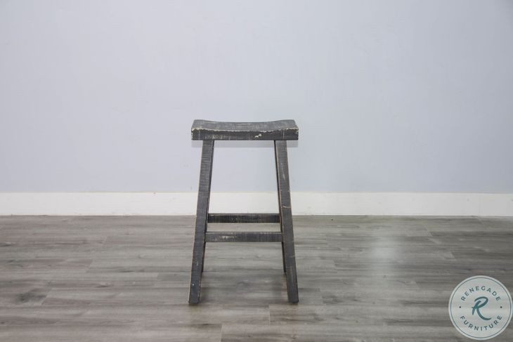 Seabright Black Barstool Set of 2