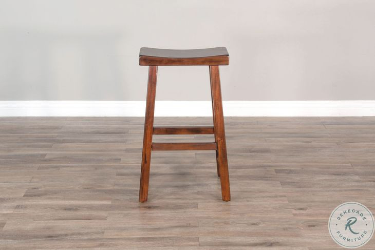 Desert Sage Dark Brown Barstool Set of 2