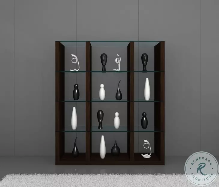 Float Timber Chocolate Wall Unit