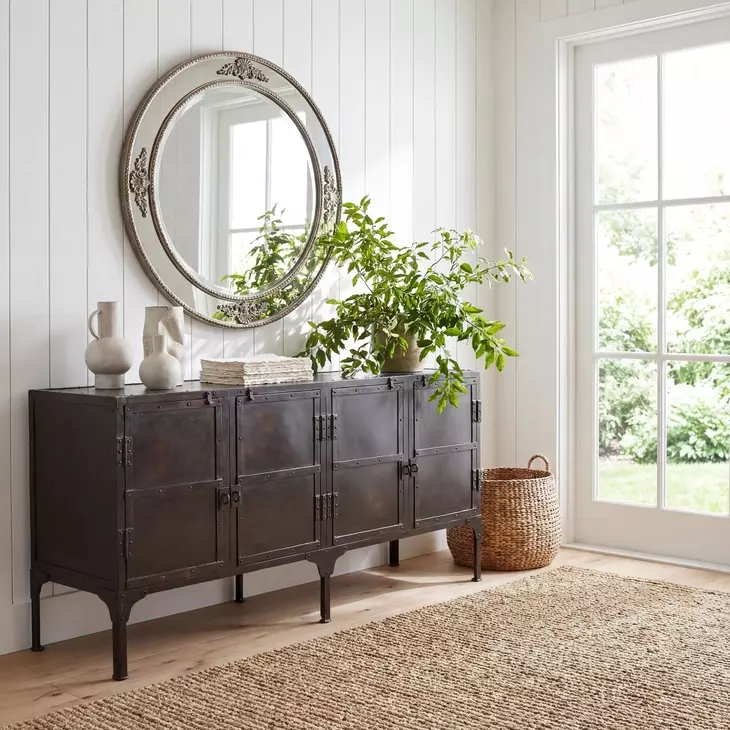 Owen Industrial Chic Metalworks Console Cabinet