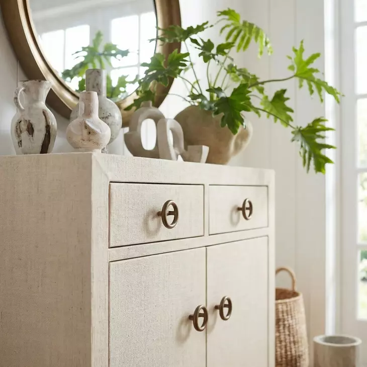 Chatham Natural Beige Accent Cabinet