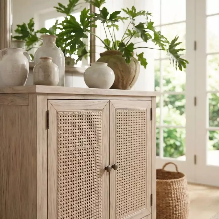 Flagstaff Desert Sand Accent Cabinet