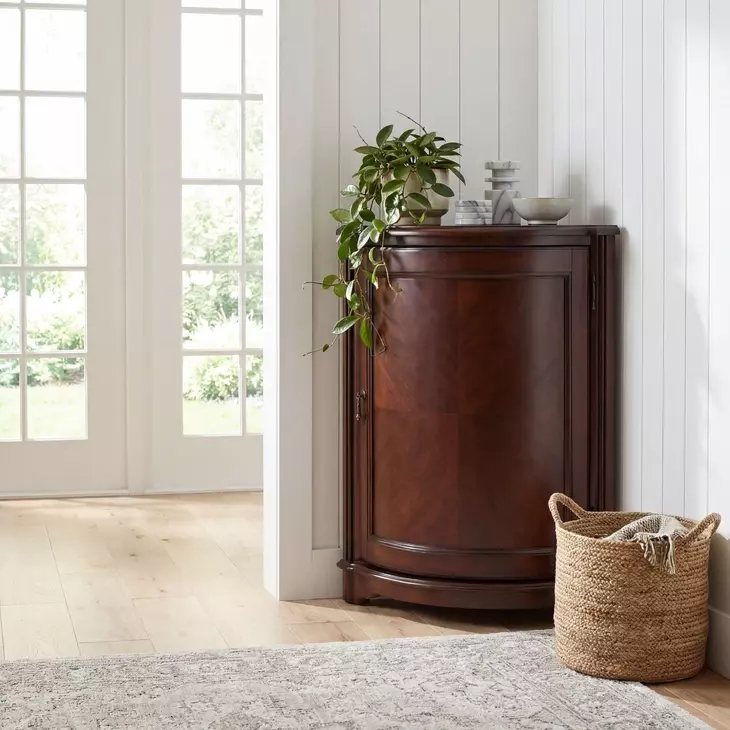 Cherry Corner Cabinet