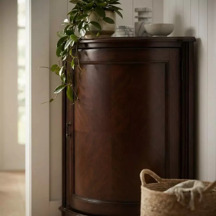 Cherry Corner Cabinet
