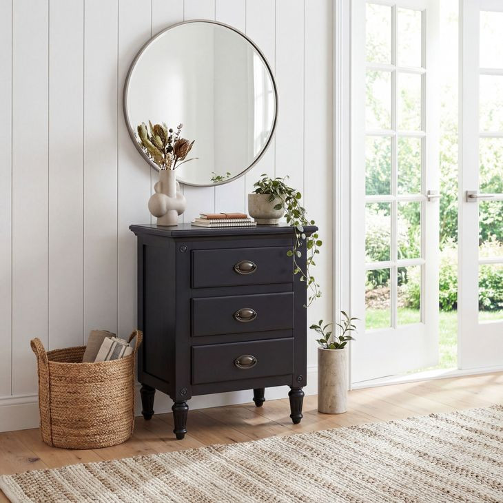 Masterpiece Easterbrook Black Petite Chest