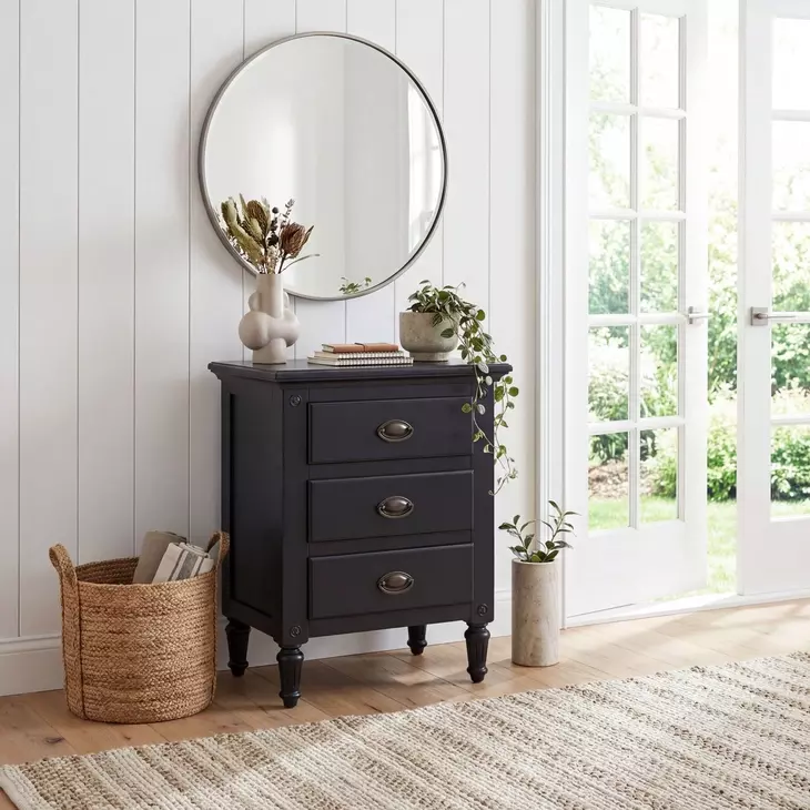 Masterpiece Easterbrook Black Petite Chest