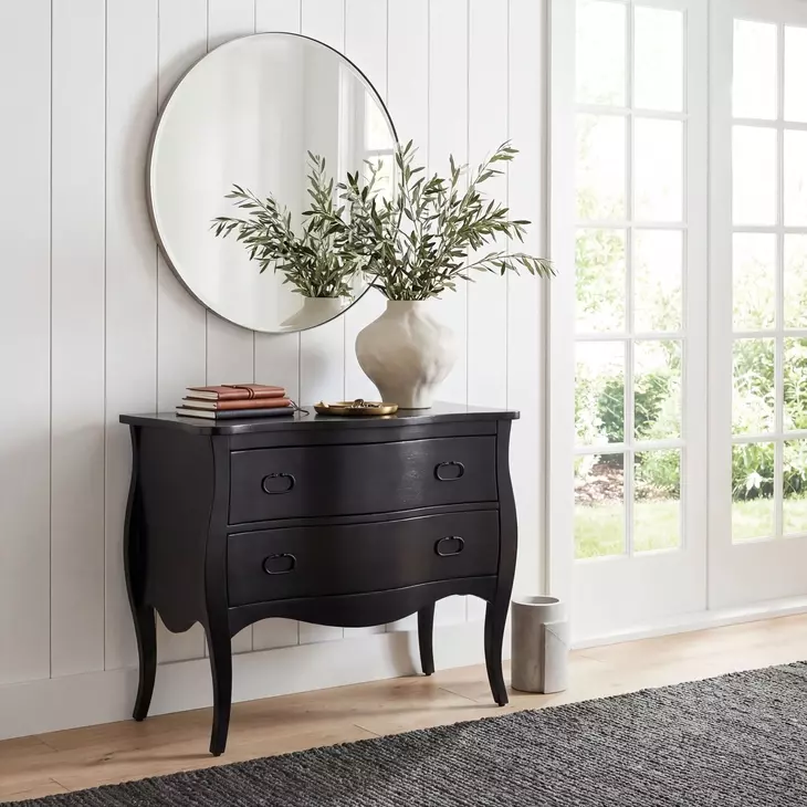 Rochelle Black Drawer Chest
