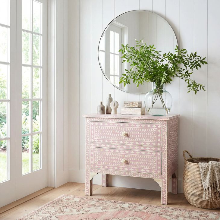 3224070 Vivienne Bone Inlay Heritage Accent Chest