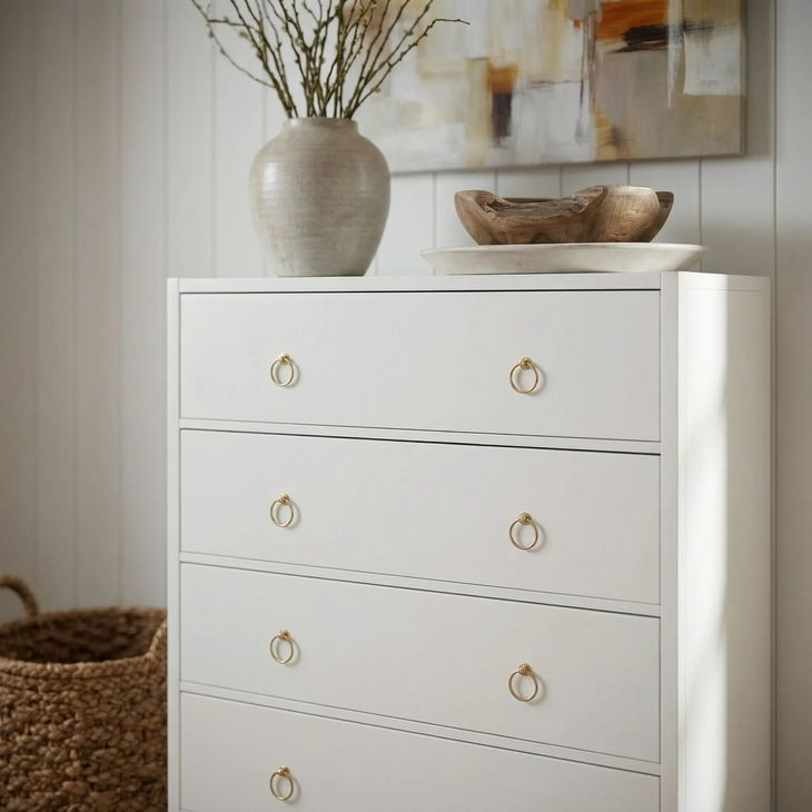 Lark White Chest