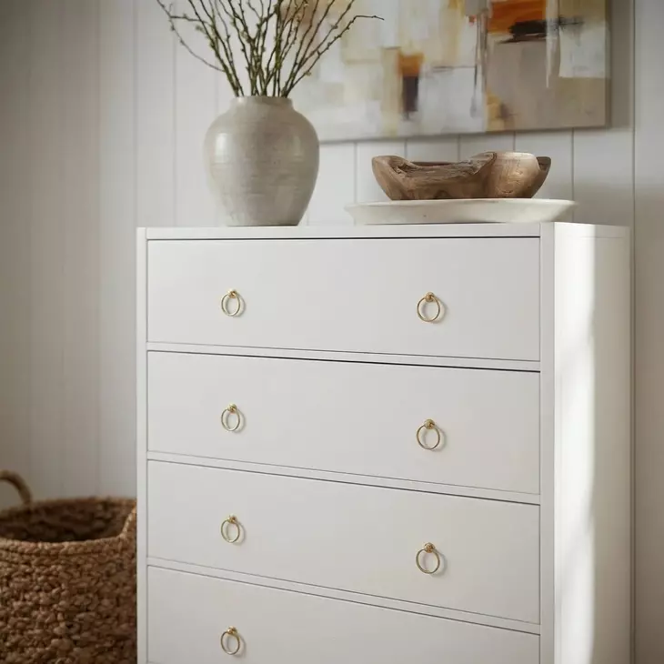 Lark White Chest